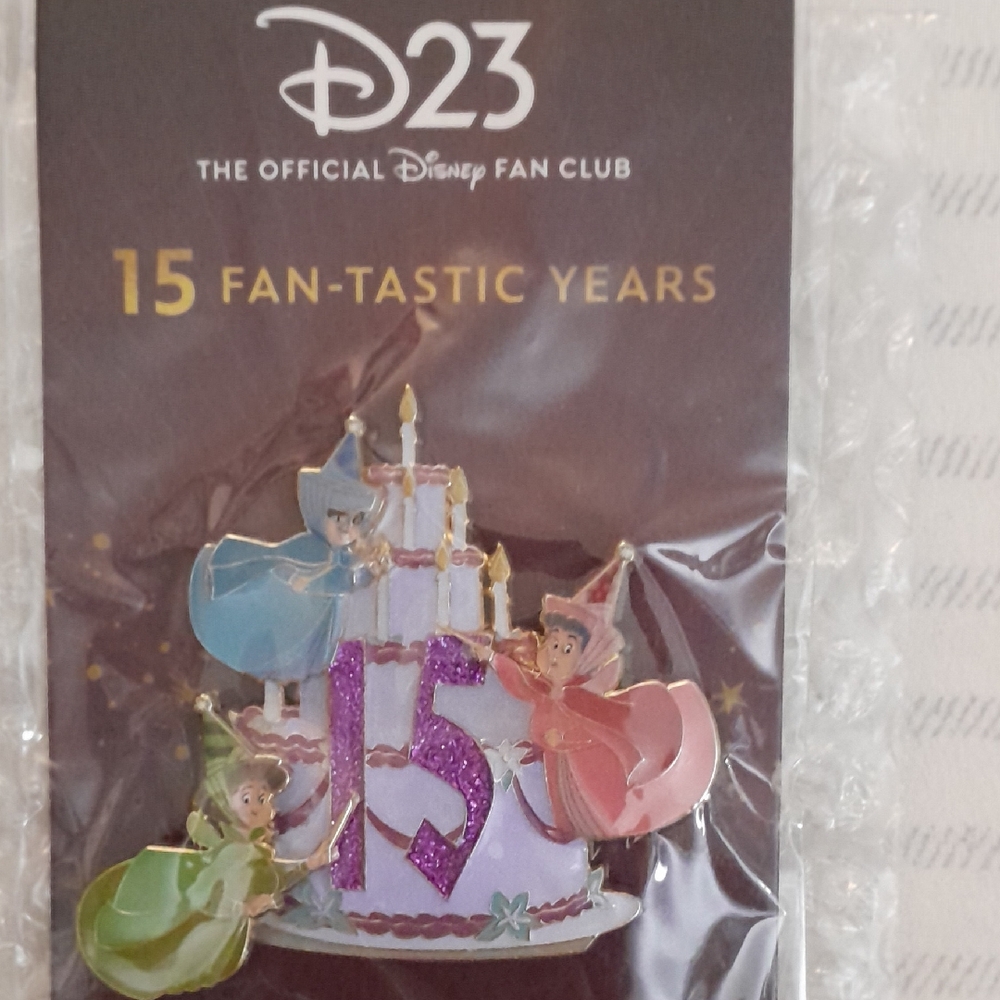 Disney D23 15th Anniversary Cake Sleeping Beauty Faries